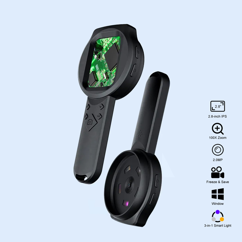 Electronics Repair Glasses - Портативный умный микроскоп-лупа 1080P с 100-кратным