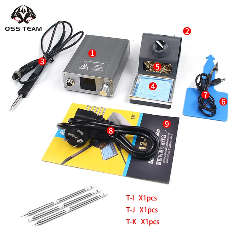 Electronics Repair Plus - Паяльная станция OSS T12-X PLUS, электронный
