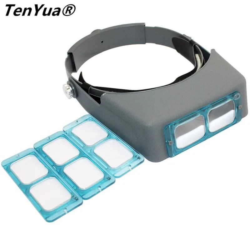 Electronics Repair Glasses - TenYua 1,5x 2x 2,5x 3,5x лупа