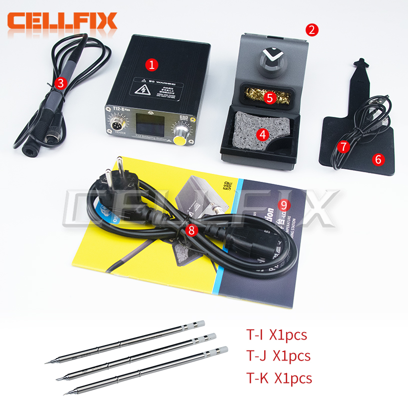Паяльная станция OSS T12-X PLU – обзор и цена Electronics Repair Plus