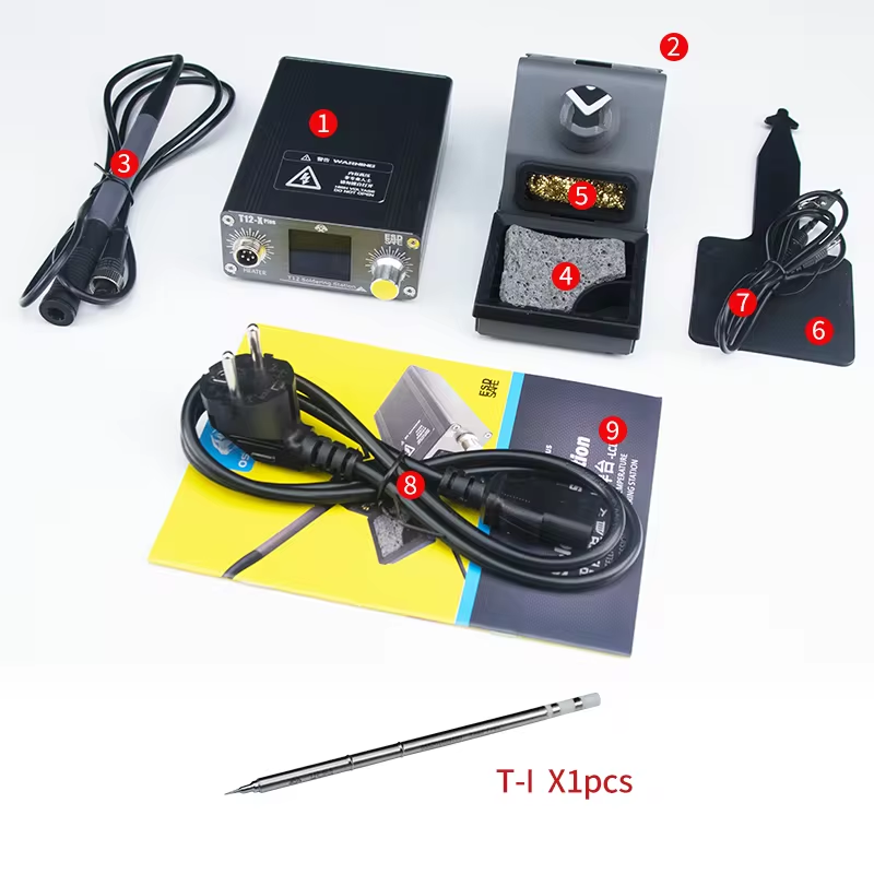 Паяльная станция OSS T12-X PLU – обзор и цена Electronics Repair Plus