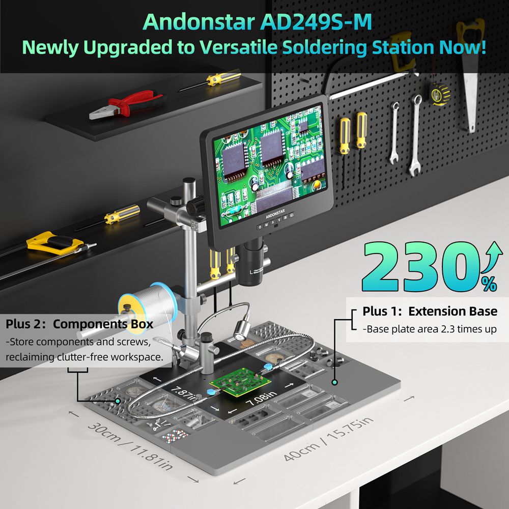 Andonstar AD249SM-Plus триноку – обзор и цена Electronics Repair Plus