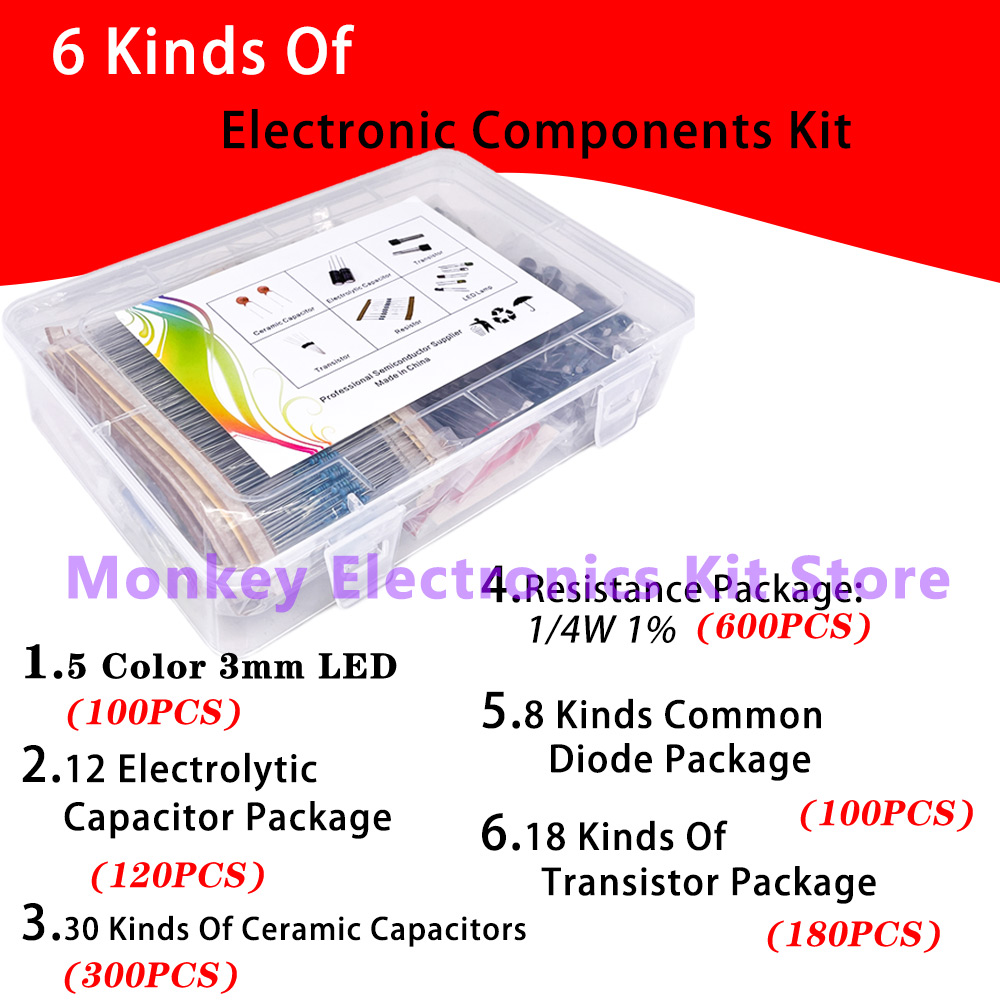 6 видов комплектов компонентов – обзор и цена Electronics Repair Center