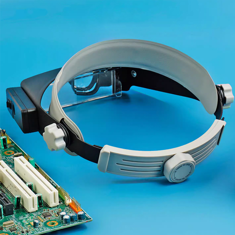 Новая повязка на голову, лупа, – обзор и цена Electronics Repair Glasses