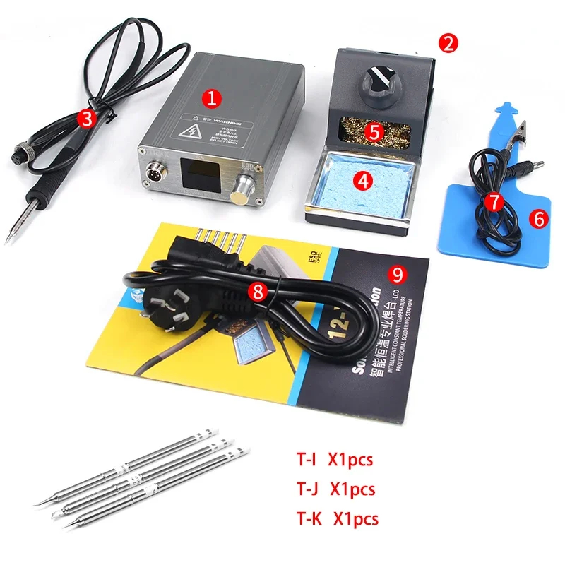 Паяльная станция OSS T12-X PLU – обзор и цена Electronics Repair Plus