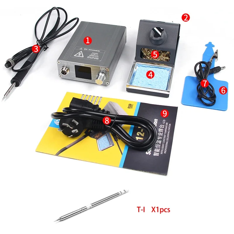 Паяльная станция OSS T12-X PLU – обзор и цена Electronics Repair Plus